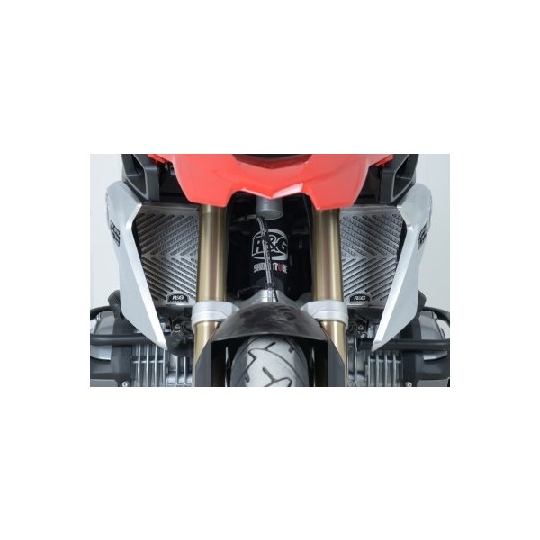 R&G Stainless Steel Radiator Guards (Pair) for BMW R1200GS '13-, BMW R1250 GS '18- & R1250RT '19-